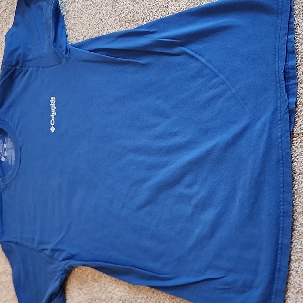 Columbia PFG Mens‎ T-Shirt Size Medium, Blue